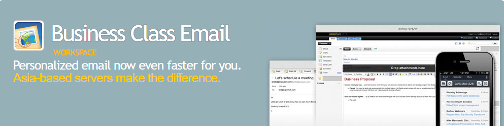 Business Class Email with i-Netserve Domains